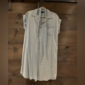 Joe fresh chambray belted dress size M